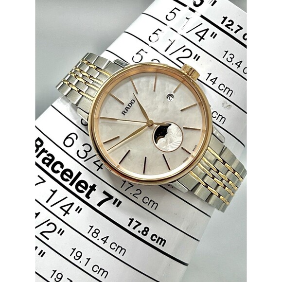 Rado Coupole Classic White MOP Dial Moon Phase   R22883943 main image 6